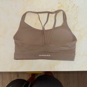 Alphalete Women's Brown Sports Bra